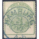 Value in Oval - Germany / Old German States / Hannover 1864 - 3