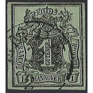 Value in shield - Germany / Old German States / Hannover 1855 - 1