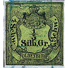 Value in Shield - Germany / Old German States / Oldenburg 1855
