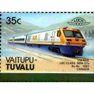 Via Rail LRC Class MPA-27a Bo-Bo 1981 Canada - Polynesia / Tuvalu, Vaitupu 1987