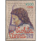 Violeta Parra, Author (Joint Issue with Brazil) - Chile 2017 - 500