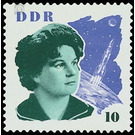 Visit of Soviet cosmonauts  - Germany / German Democratic Republic 1963 - 10 Pfennig