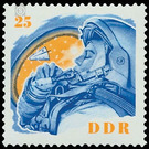 Visit of Soviet cosmonauts  - Germany / German Democratic Republic 1963 - 25 Pfennig