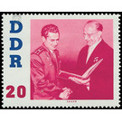 Visit of the Soviet cosmonaut German Titov  - Germany / German Democratic Republic 1961 - 20 Pfennig
