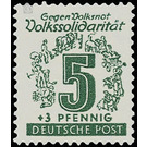 Volkssolidarität  - Germany / Sovj. occupation zones / West Saxony 1946 - 5 Pfennig