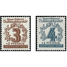 Volkssolidarität  - Germany / Sovj. occupation zones / West Saxony 1946 Set