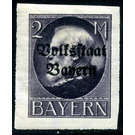 Volksstaat on Ludwig III - Germany / Old German States / Bavaria 1920 - 2