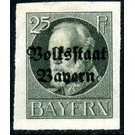 Volksstaat on Ludwig III - Germany / Old German States / Bavaria 1920 - 25