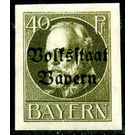 Volksstaat on Ludwig III - Germany / Old German States / Bavaria 1920 - 40