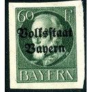 Volksstaat on Ludwig III - Germany / Old German States / Bavaria 1920 - 60