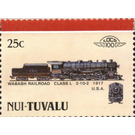 Wabash Railroad Class L 2-10-2 1917 USA - Polynesia / Tuvalu, Nui 1988