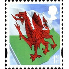Wales - Celebrating Wales - Red Dragon - United Kingdom / Wales Regional Issues 2009