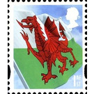 Wales - Celebrating Wales - Red Dragon - United Kingdom / Wales Regional Issues 2009