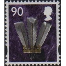 Wales - Prince of Wales Feathers - United Kingdom / Wales Regional Issues 2009 - 90