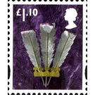 Wales - Prince of Wales Feathers - United Kingdom / Wales Regional Issues 2011 - 1.10