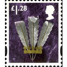 Wales - Prince of Wales Feathers - United Kingdom / Wales Regional Issues 2012 - 1.28