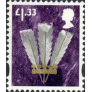Wales - Prince of Wales Feathers - United Kingdom / Wales Regional Issues 2015 - 1.33