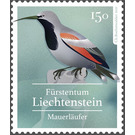 Wallcreeper (Tichodroma muraria) - Liechtenstein 2021 - 150 Centime