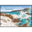 Waves crashing into Crystal Pool - Norfolk Island 2018 - 1