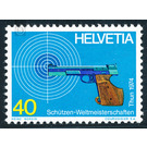 WC Shooting  - Switzerland 1974 - 40 Rappen