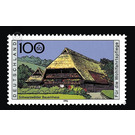 welfare: farmhouses in germany  - Germany / Federal Republic of Germany 1996 - 100 Pfennig