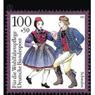 welfare: German national costumes  - Germany / Federal Republic of Germany 1993 - 100 Pfennig