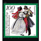 welfare: German national costumes  - Germany / Federal Republic of Germany 1994 - 100 Pfennig