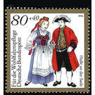 welfare: German national costumes  - Germany / Federal Republic of Germany 1994 - 80 Pfennig