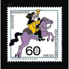 welfare: mail delivery over the centuries  - Germany / Federal Republic of Germany 1989 - 60 Pfennig