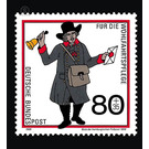 welfare: mail delivery over the centuries  - Germany / Federal Republic of Germany 1989 - 80 Pfennig
