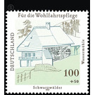 welfare: Water and windmills in Germany  - Germany / Federal Republic of Germany 1997 - 100 Pfennig