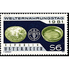 Weltnahrungstag  - Austria / II. Republic of Austria 1981 - 6 Shilling