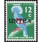 Western Crowned Pigeon (Goura cristata) - UNTEA - Melanesia / Netherlands New Guinea 1962 - 12