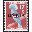 Western Crowned Pigeon (Goura cristata) - UNTEA - Melanesia / Netherlands New Guinea 1962 - 17