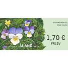 Wild pansy (Viola tricolor) - Åland Islands 2020