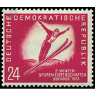 Winter sports championships of the GDR, Oberhof  - Germany / German Democratic Republic 1951 - 24 Pfennig