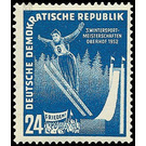 Winter sports championships of the GDR, Oberhof  - Germany / German Democratic Republic 1952 - 24 Pfennig