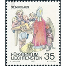 winter traditions  - Liechtenstein 1990 - 35 Rappen
