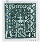 woman presentation  - Austria / I. Republic of Austria 1922 - 100 Krone