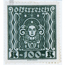 woman presentation  - Austria / I. Republic of Austria 1922 - 100 Krone