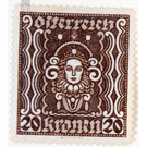 woman presentation  - Austria / I. Republic of Austria 1922 - 20 Krone