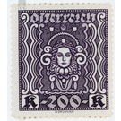 woman presentation  - Austria / I. Republic of Austria 1922 - 200 Krone