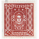 woman presentation  - Austria / I. Republic of Austria 1922 - 50 Krone