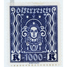 woman presentation  - Austria / I. Republic of Austria 1923 - 1,000 Krone