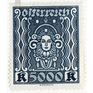 woman presentation  - Austria / I. Republic of Austria 1923 - 5,000 Krone