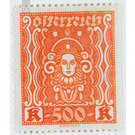 woman presentation  - Austria / I. Republic of Austria 1923 - 500 Krone