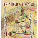 Woman With Cocoa Knife - Caribbean / Trinidad and Tobago 2018 - 1