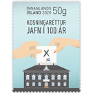 Women's Suffrage in Iceland Centenary - Iceland 2020