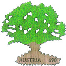 Wood  - Austria / II. Republic of Austria 2017 - 690 Euro Cent