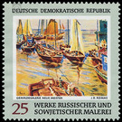 Works of Russian and Soviet painters  - Germany / German Democratic Republic 1969 - 25 Pfennig